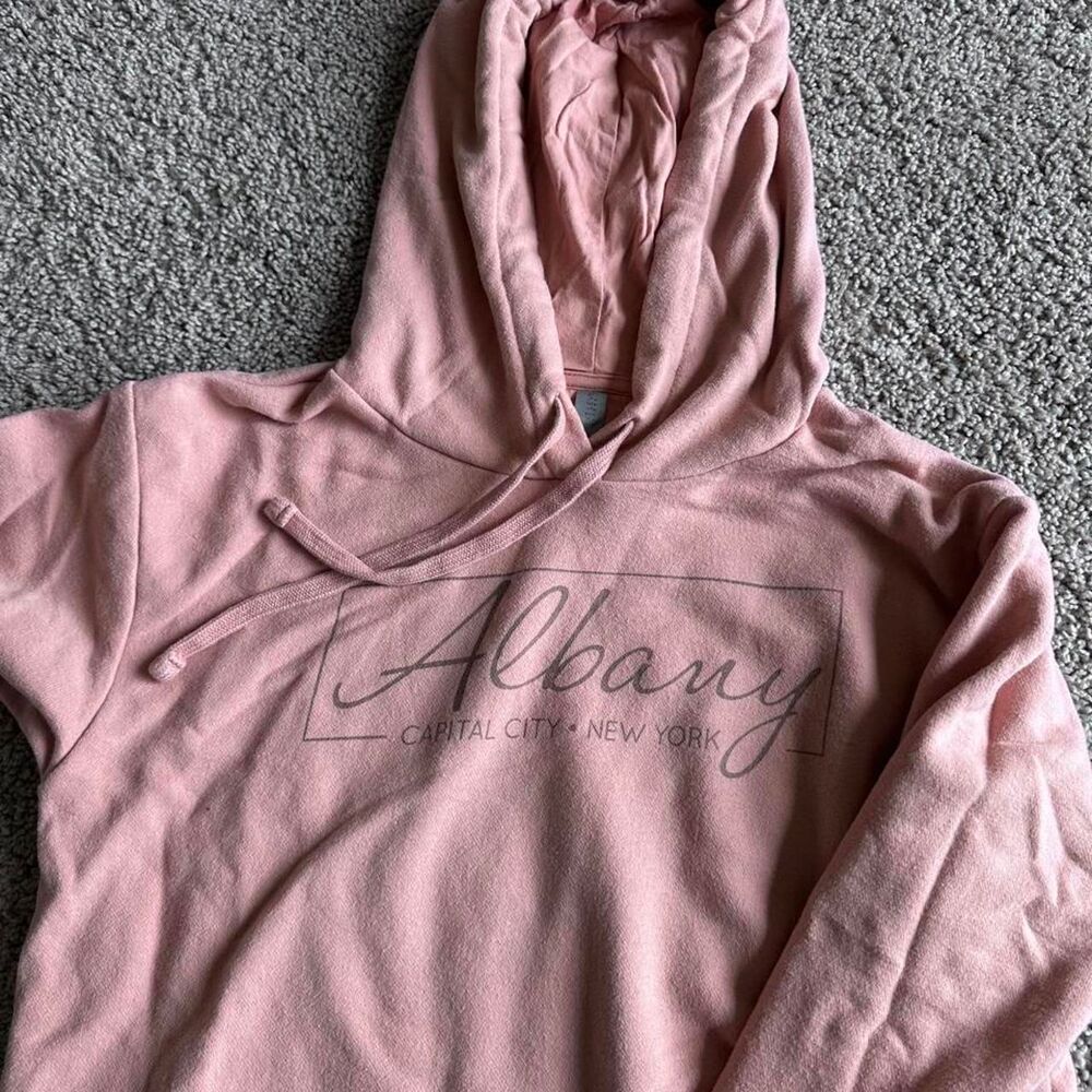 Next-level Women's Pink Hoodie